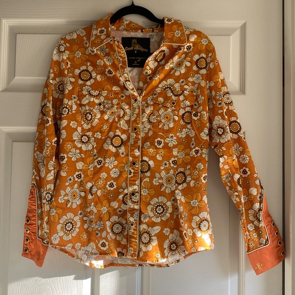 Wrangler Floral shirt- NEW - Picture 1 of 4